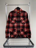 50s JACK FROST ShadowPlaid Wool Jacket Black&Red