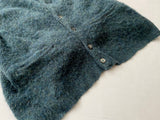 60s Vintage Sears Mohair Cardigan Emerald