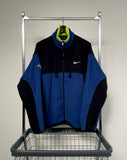 90s NIKe ACG Fleece Jacket L Blue&Black