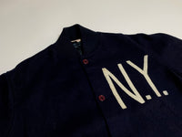 80s vintage N.Y. Empire varsity jacket M