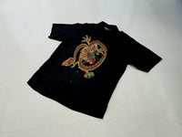 90s Vintage Polo RalphLauren CLAYTON “Dragon”Rayon Opencollar Shirt L