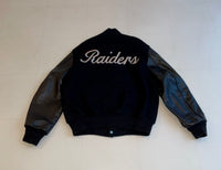 90s Vintage STARTER LosAngeles Raiders Varsity jacket XL