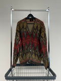 60s ARROW Mohair Cardigans XL Diamonds