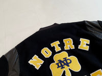 90s Vintage NOTRE DAME ChalkLine Varsity Jacket L