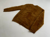 SuperFuzzy 50s WAREPRATT CO Mohair Cardigan XL GoldenBrown