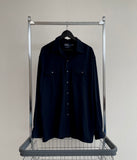 90s Vintage Polo RalphLauren Rayon Shirt XL Black