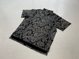 90s Vintage Polo RalphLauren Paisley Polo Shirt XL Black