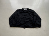 90s Vintage AUBURN Coach Jacket XL Black