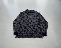 90s Polo RalphLauren L/S Polo Shirt XL Navy