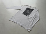 90s Vintage Calvin Klein Sports “Kate Moss Photo By Bruce Weber”L/S T-shirt L White