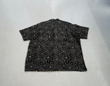 90s Polo RalphLauren CLAYTON Black Flower Shirt XL