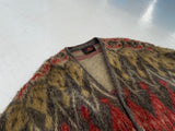 60s ARROW Mohair Cardigans XL Diamonds