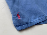 Vintage Polo RalphLauren OpenCollarShirt XXL Blue