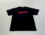 Vintage The Sopranos Logo T shirt Black XL