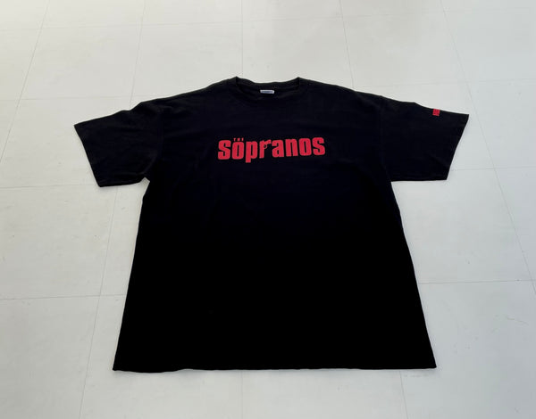着丈72cmThe sopranos supreme logo ソプラノズ　Tシャツ　映画