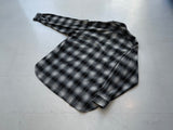 90s RRL Shadow Plaid Shirt XL Black&White