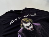 Vintage DarkKnight JOKER T-shirt L Black