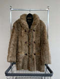 70s LAKELAND Fur Coat 38