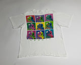 90s vintage “Andy Warhol Karmit”Tshirt L