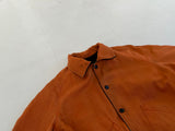 60s Vintage Varsity jacket Reversible Black&Orange 34