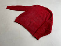 Rare Color 60s Sears Mohair Cardigan L Pink