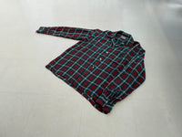 50s Vintage Field&Streair Rayon Plaid Loop Shirt