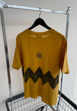 90s BalzOut “CharlieBrown” Tshirt L Yellow