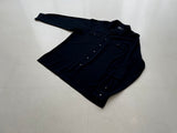 90s Vintage Polo RalphLauren Rayon Shirt XL Black