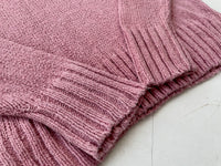 90s Polo RalphLauren Silk Knit Sweater L Pink