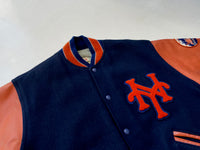 90s Vintage Felco NY Mets Varsity Jacket