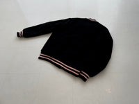 90s DeLong Varsity wool Jacket M Black