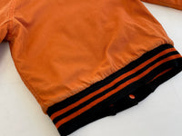 60s Vintage Varsity jacket Reversible Black&Orange 34