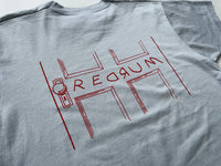 90s Vintage The SHINING T-shirt XL LightGray