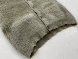 60s CAMPUS Mohair Cardigan L SilverGray