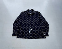 90s NOS Polo RalphLauren Circles Loop Shirt L Black