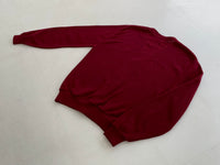 70s GrandSlam Aclyric&Wool Cardigan L Burgundy