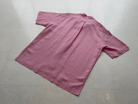 90s Vintage RalphLauren CALDWELL OpenCollar Shirt L Pink Deadstock