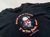 Vintage Big Lebowski Face T-shirt XL Black