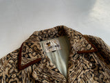 60s LAKE LAND Gobelin Tapestry Coat 44 Long