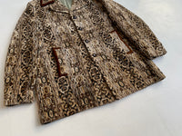 60s LAKE LAND Gobelin Tapestry Coat 44 Long