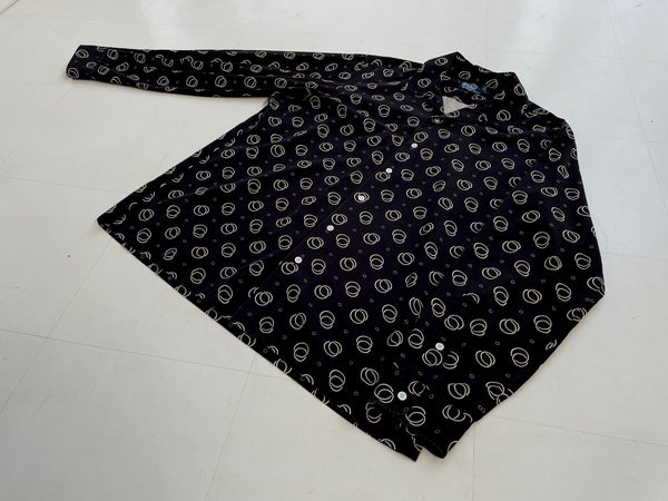 90s RalphLauren “Ring” L/S Shirt XL