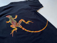 90s Vintage MARLBORO Lizard Pocket T-shirt XL Black