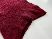 60s Vintage PURITAN Mohair Sweater Burgundy