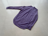 90s Vintage Polo RalphLauren Silk&Cotton Shirt M Lavender