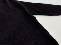 60s Vintage DRUMMOND Mohair Sweater Black Asis