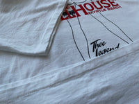 90s Vintage Strip Club “THEE DOLL HOUSE”T-shirt L White