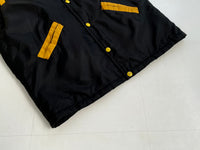 70s Vintage Coach Jacket Black&Yellow 38