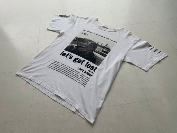 Vintage BRUCE WEBER “Let's get lost”T-shirt White – NO BURCANCY
