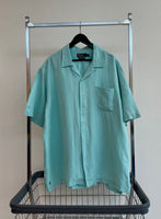 90s Vintage Polo RalphLauren CALDWELL “Tiffany”Opencollar Shirt XXL