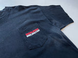 90s Vintage MARLBORO Lizard Pocket T-shirt XL Black